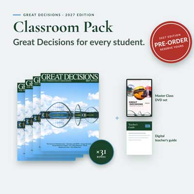 Great Decisions Classroom packet 2027