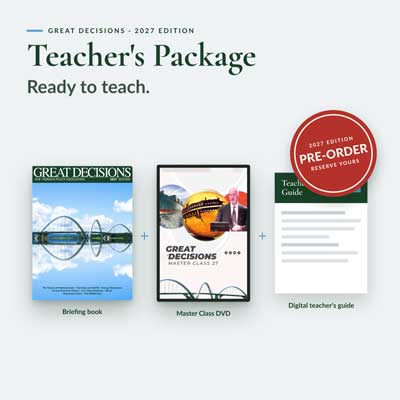 Great Decisions Teacher's Packet 2027